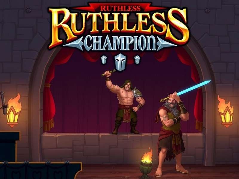 Ruthless Champion Game Banner